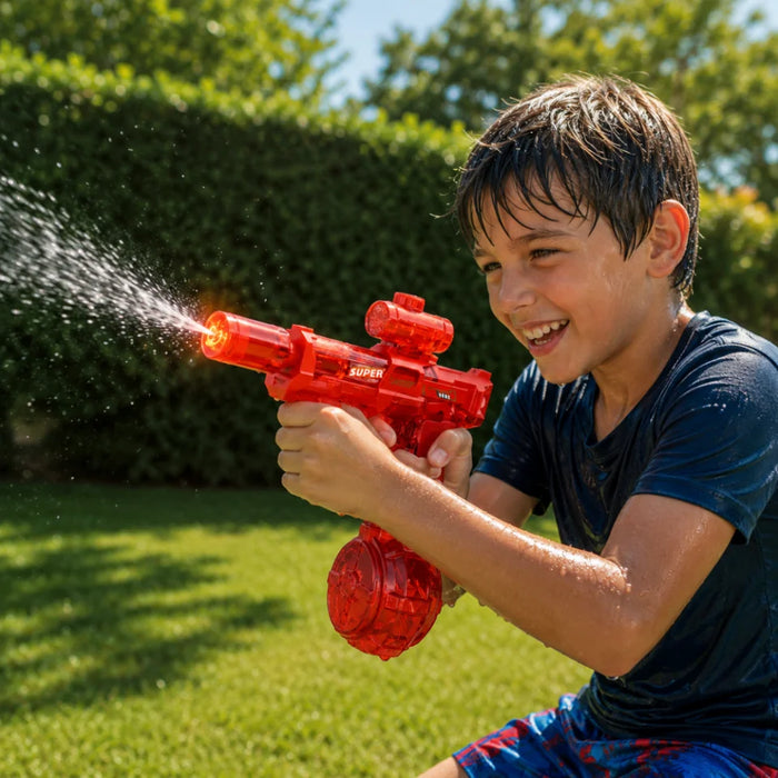 Pistola de Agua Electrica Automatica Alta Potencia Luz Led