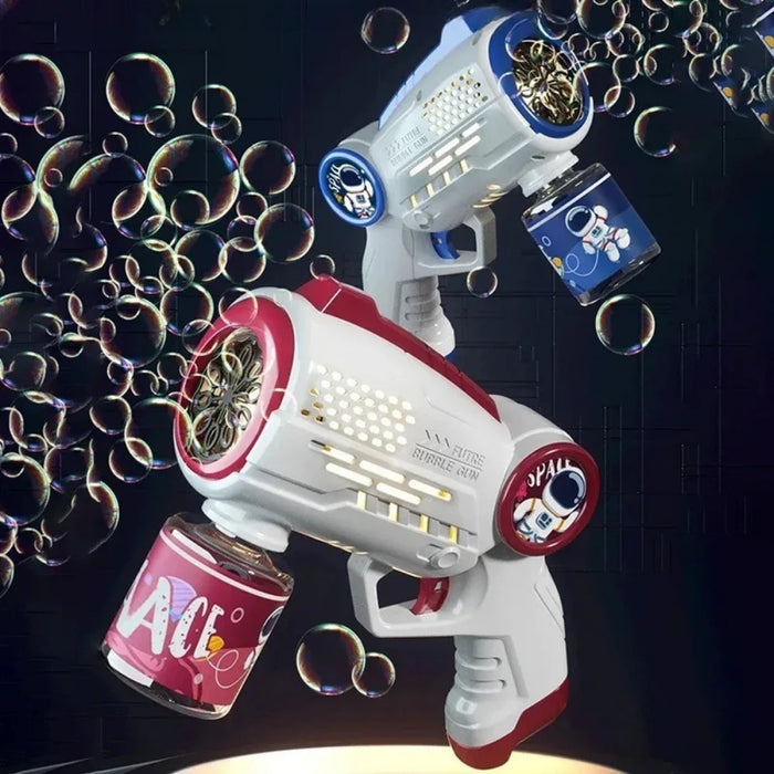 Pistola de Burbujas Automatica Diseño Astronauta Infantil