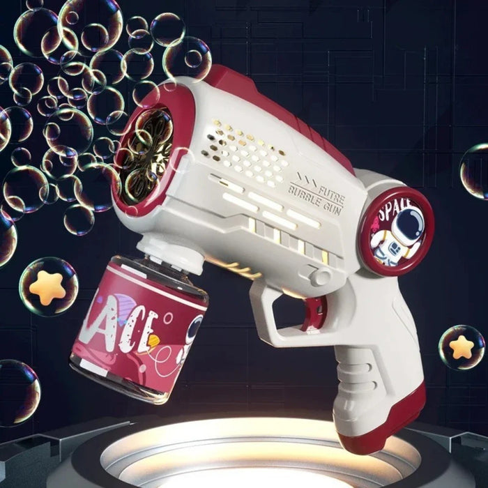 Pistola de Burbujas Automatica Diseño Astronauta Infantil