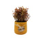 Planta Artificial Macetero Cerámica Howareyou Amarillo Flor
