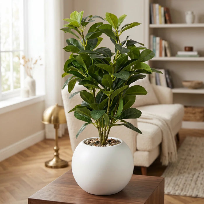 Planta Artificial Ficus Decorativa Maceta Decoracion Hogar