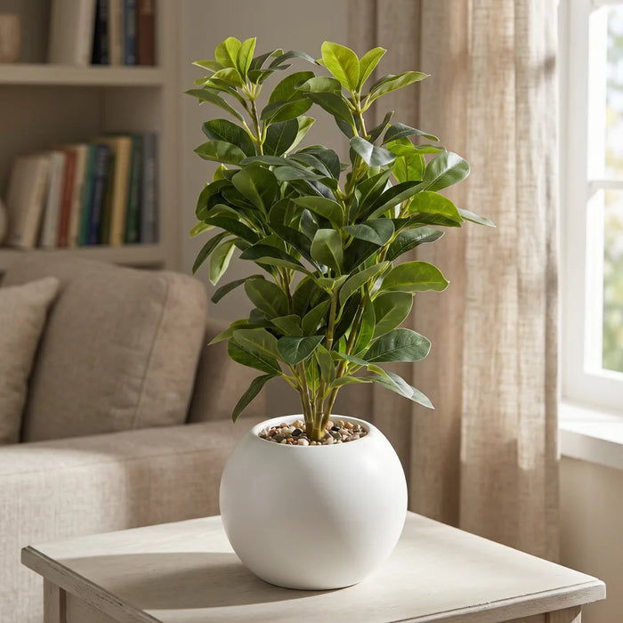 Planta Artificial Ficus Decorativa Maceta Decoracion Hogar