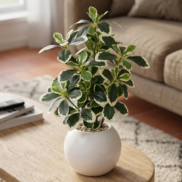 Planta Artificial Ficus Decorativa Maceta Decoracion Hogar