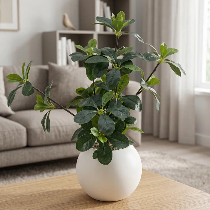 Planta Artificial Ficus Decorativa Maceta Decoracion Hogar