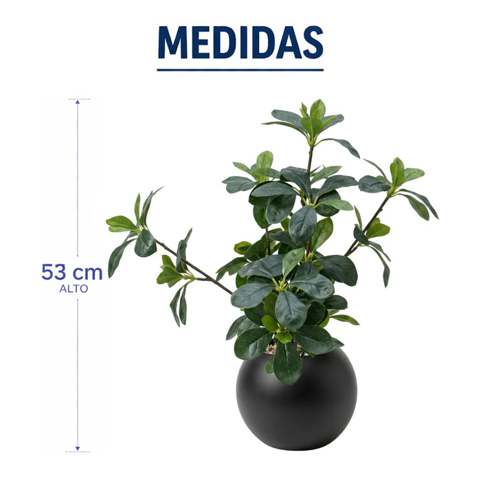 Planta Artificial Ficus Decorativa Maceta Decoracion Hogar