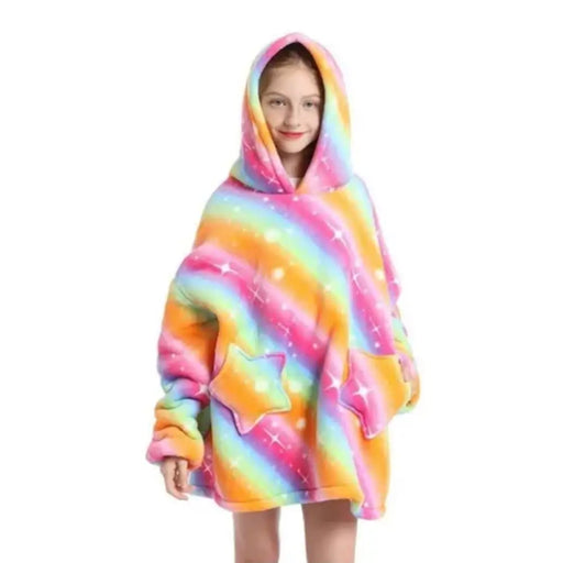 Polerón Sherpa Con Capucha Para Niños Y Niñas Invierno Polar Chiporro - Fliperex