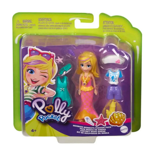 Polly Pocket Pack Surtido De Modas Sirena Mattel - Fliperex