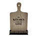 Porta Especiero De Pared Madera Para Cocina The Kitchen Love - Fliperex