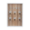 Porta Llave De Madera Cuadro Colgador Decorativo Para Llaves