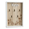 Porta Llave De Madera Cuadro Colgador Decorativo Para Llaves