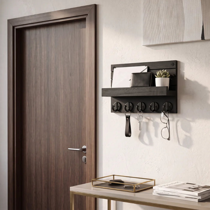 Portallaves De Madera Organizador Decorativo Para Llaves