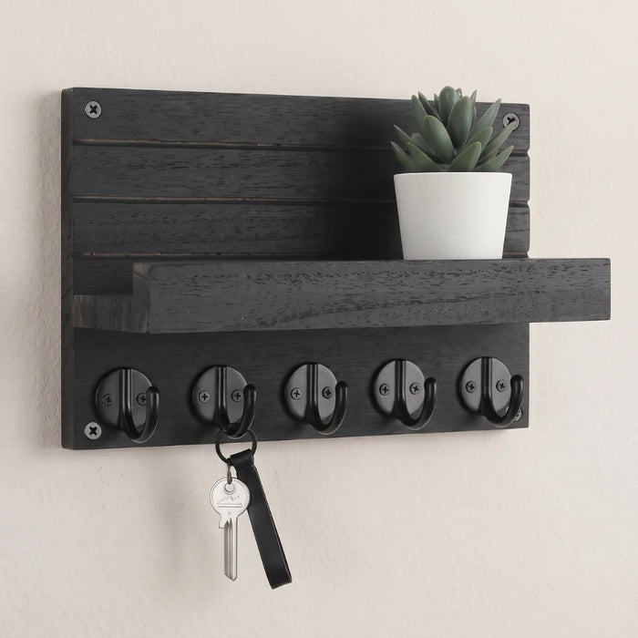 Portallaves De Madera Organizador Decorativo Para Llaves