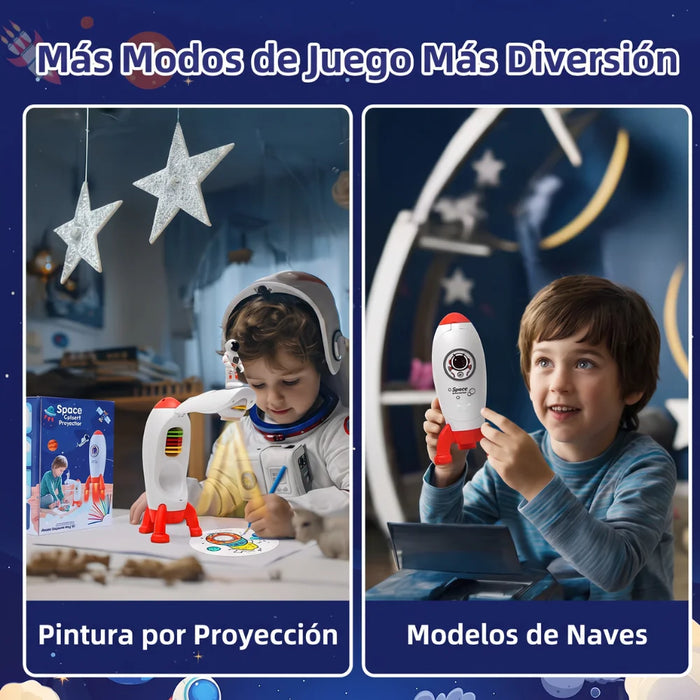 Proyector De Dibujo Infantil Para Pintar Con Discos Y Accesorios