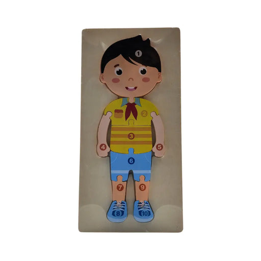 Puzzle Juego De Madera Niño Juguete Educativo - Fliperex