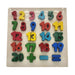 Puzzle Juego De Madera Numeros Juguete Educativo - Fliperex