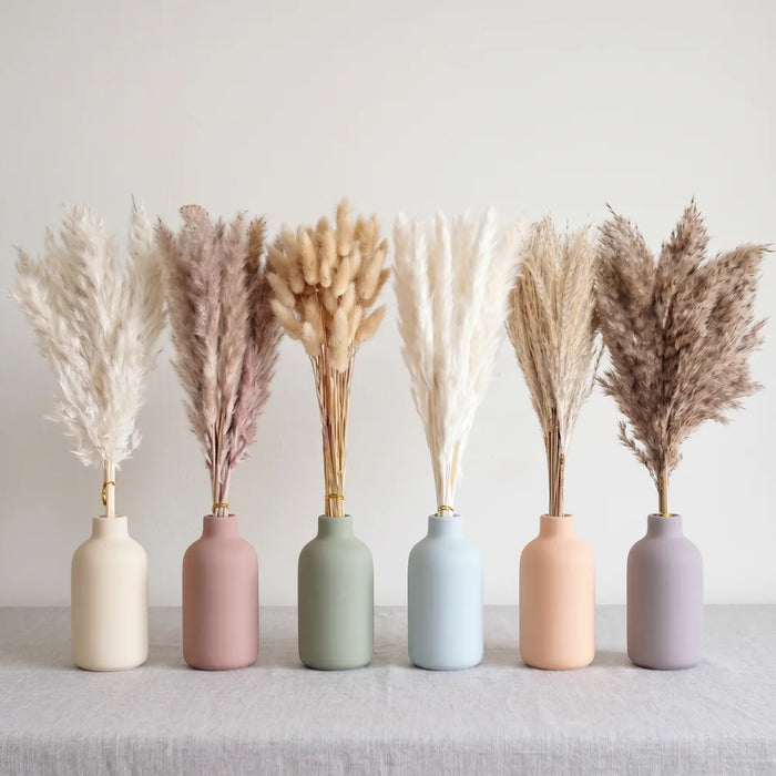 Ramo De Flores Secas Pampas Grass Y Cola De Zorro Boho
