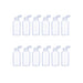 Set 12 Botella De Viaje Dispensadora 50 Ml Transparente - Fliperex