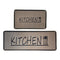 Set 2 Alfombras De Cocina Goma Antideslizante Diseño Kitchen