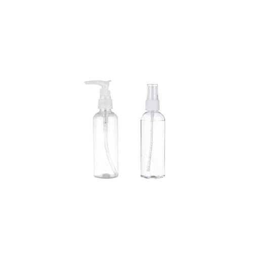 Set 2 Botella De Viaje Duo 100 Ml Transparente - Fliperex