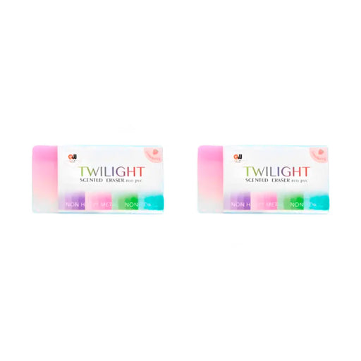 Set 2 Gomas De Borrar Perfumada Strawberry Twilight - Fliperex