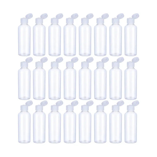 Set 24 Botella De Viaje Dispensadora 100 Ml Transparente - Fliperex