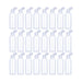 Set 24 Botella De Viaje Dispensadora 100 Ml Transparente - Fliperex