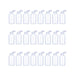 Set 24 Botella De Viaje Dispensadora 50 Ml Transparente - Fliperex