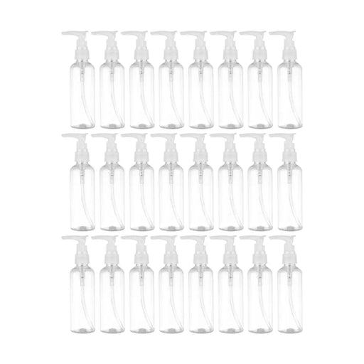 Set 24 Botella Dispensadora 100 Ml Transparente Multiuso - Fliperex