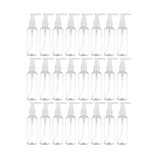Set 24 Botella Dispensadora 75 Ml Transparente Multiuso - Fliperex