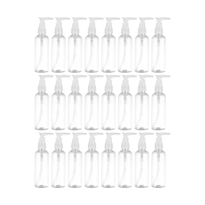 Set 24 Botella Dispensadora 75 Ml Transparente Multiuso - Fliperex