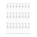 Set 24 Botella Dispensadora 75 Ml Transparente Multiuso - Fliperex