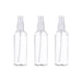 Set 3 Botella De Viaje Pulverizador 100 Ml Transparente - Fliperex