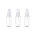 Set 3 Botella De Viaje Pulverizador 50 Ml Transparente - Fliperex