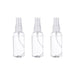 Set 3 Botella De Viaje Pulverizador 75 Ml Transparente - Fliperex