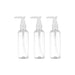 Set 3 Botella Dispensadora 100 Ml Transparente Multiuso - Fliperex