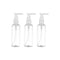 Set 3 Botella Dispensadora 75 Ml Transparente Multiuso