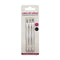 Set 3 Corta Cutículas Para Manicura Mango De Color