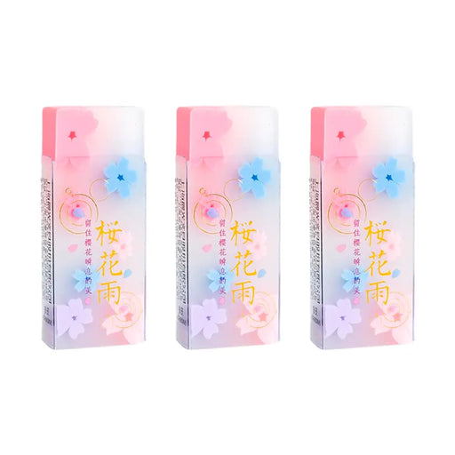 Set 3 Gomas De Borrar Sakura Kawaii Cute - Fliperex