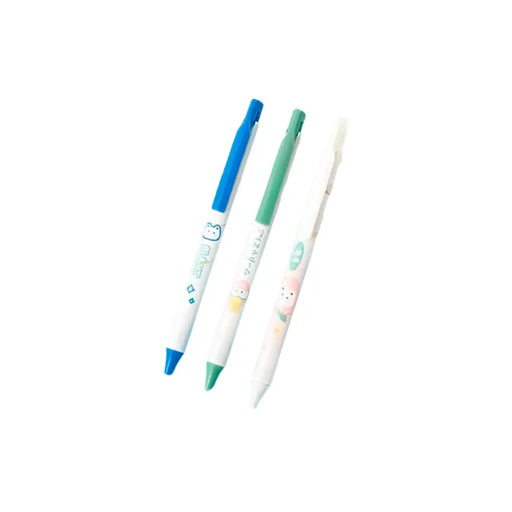 Set 3 Lápices Tinta Borrable Diseño Kawaii Cute Lapiz - Fliperex