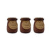 Set 3 Velas Aromatica Elegantes Neutras Fragancia Duradera - Fliperex