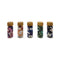Set 5 Frascos De Vidrio De Cera Lacre Para Sellos Timbres