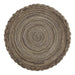Set 5 Individuales Circulares Borde Trenzado Color Cafe - Fliperex