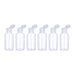 Set 6 Botella De Viaje Dispensadora 50 Ml Transparente - Fliperex