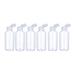 Set 6 Botella De Viaje Dispensadora 75 Ml Transparente - Fliperex