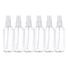 Set 6 Botella De Viaje Pulverizador 100 Ml Transparente - Fliperex