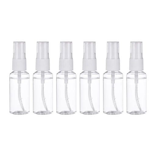 Set 6 Botella De Viaje Pulverizador 35 Ml Transparente - Fliperex
