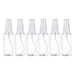 Set 6 Botella De Viaje Pulverizador 50 Ml Transparente - Fliperex