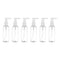 Set 6 Botella Dispensadora 75 Ml Transparente Multiuso