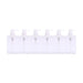 Set 6 Botellas Cuadrada Dispensadora Con Seguro 150 Ml - Fliperex