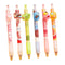 Set 6 Lapices Estilo Boligrafos Kawaii Alimentos Lapiz Cute